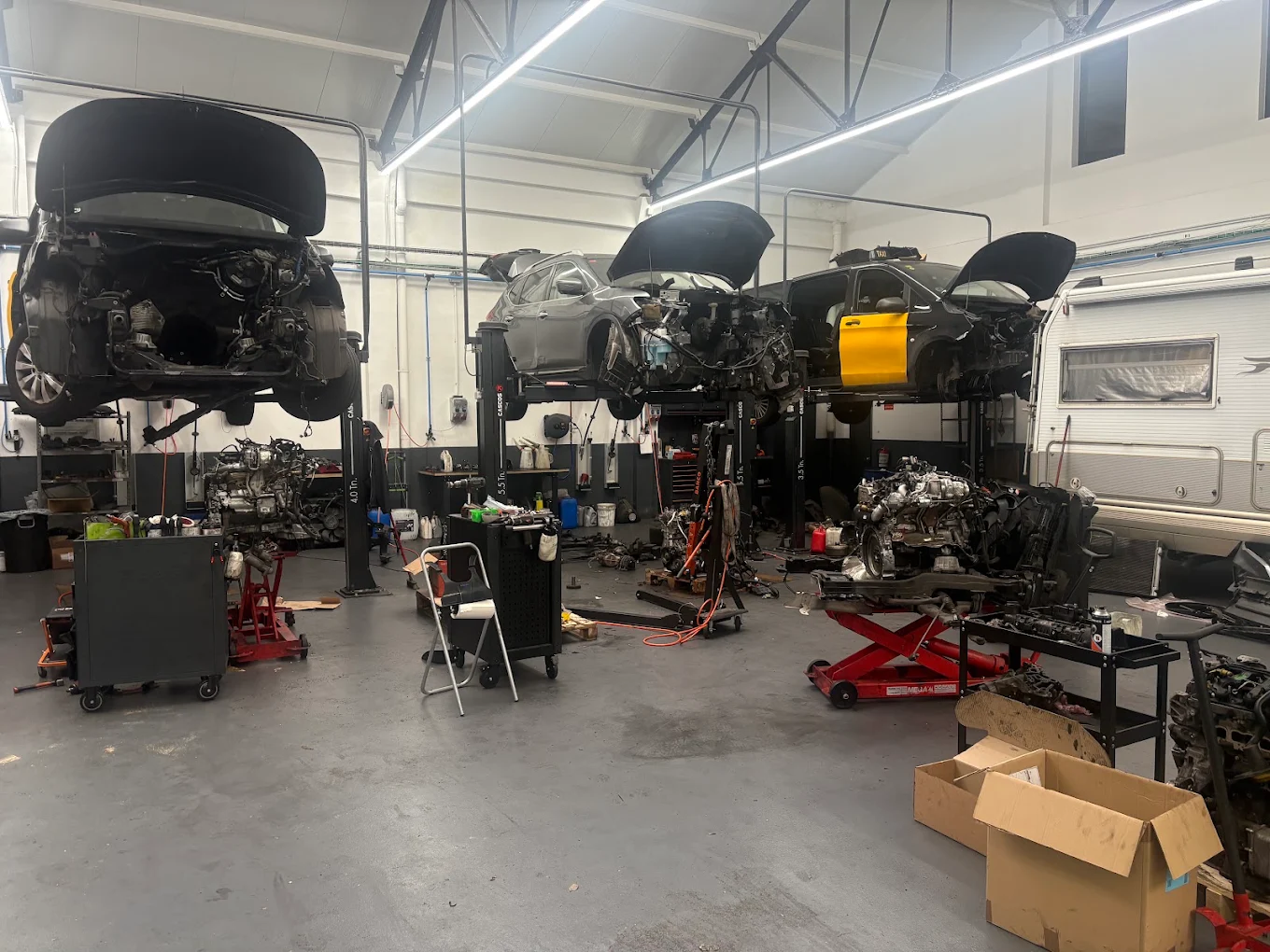 Vista del taller Auto Talleres Romo 9